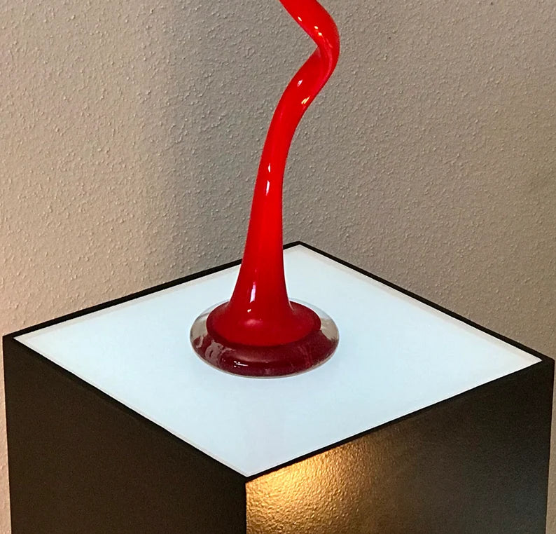 Lighted Dimmable Pedestal 24" version