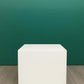 12", 14" or 16" Heavy Duty Display Posing Cube Pedestal Stand Riser Pillar Column in White - 200 lb. capacity
