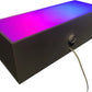 Pedestal, Table top and lighted - 20x7.5x6.5”H - Dual RGB LED WiFi bulbs pre-installed - handmade, Art Display Pedestal
