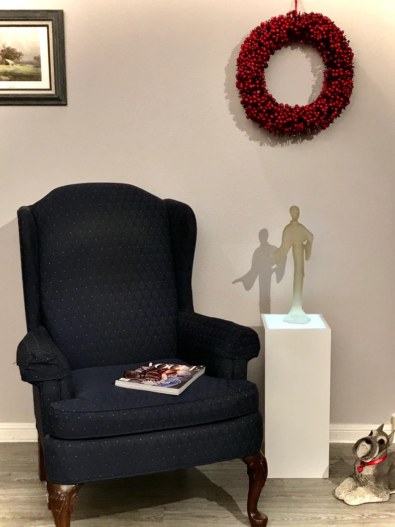 Lighted Dimmable Pedestal 24" version