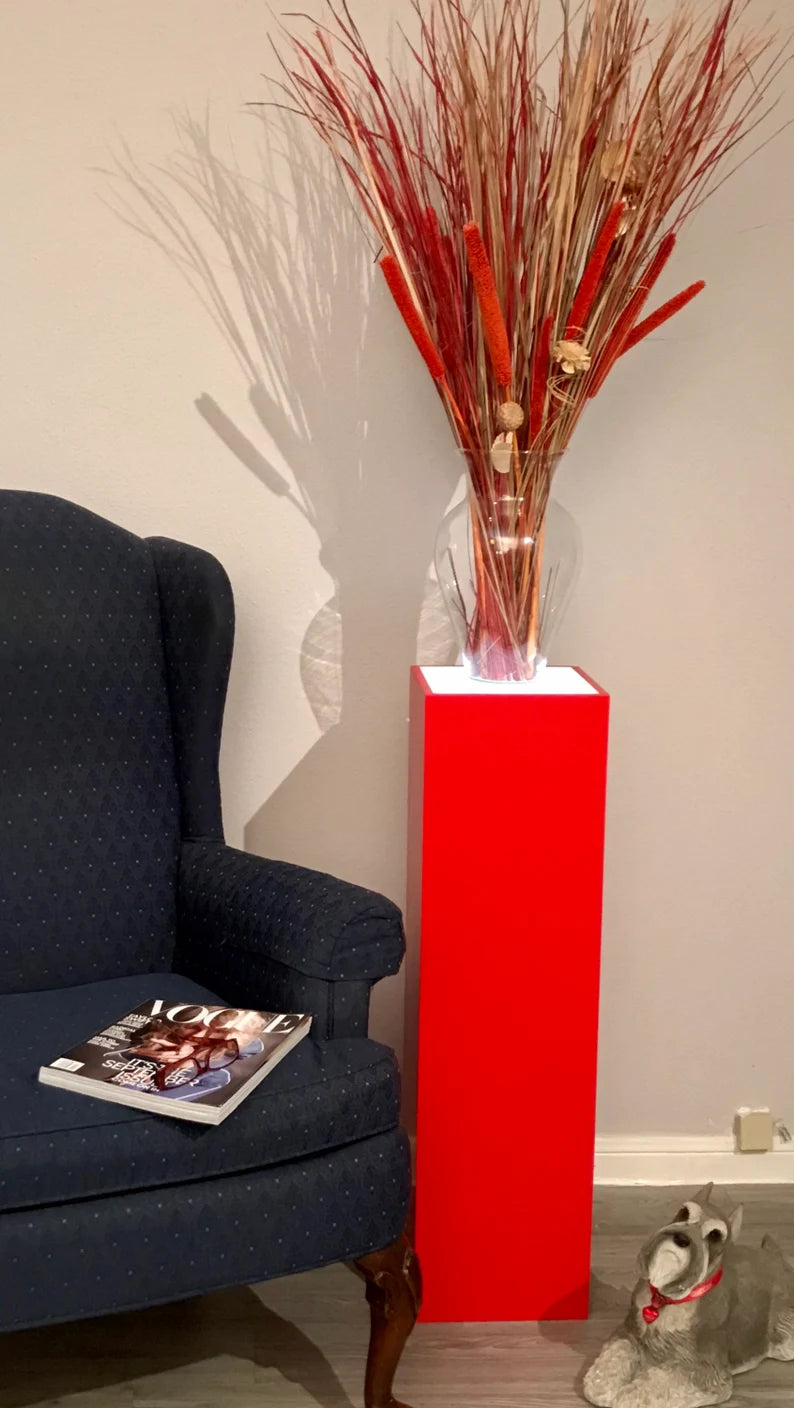 Lighted Pedestal with Dimming - 12x12x36"H